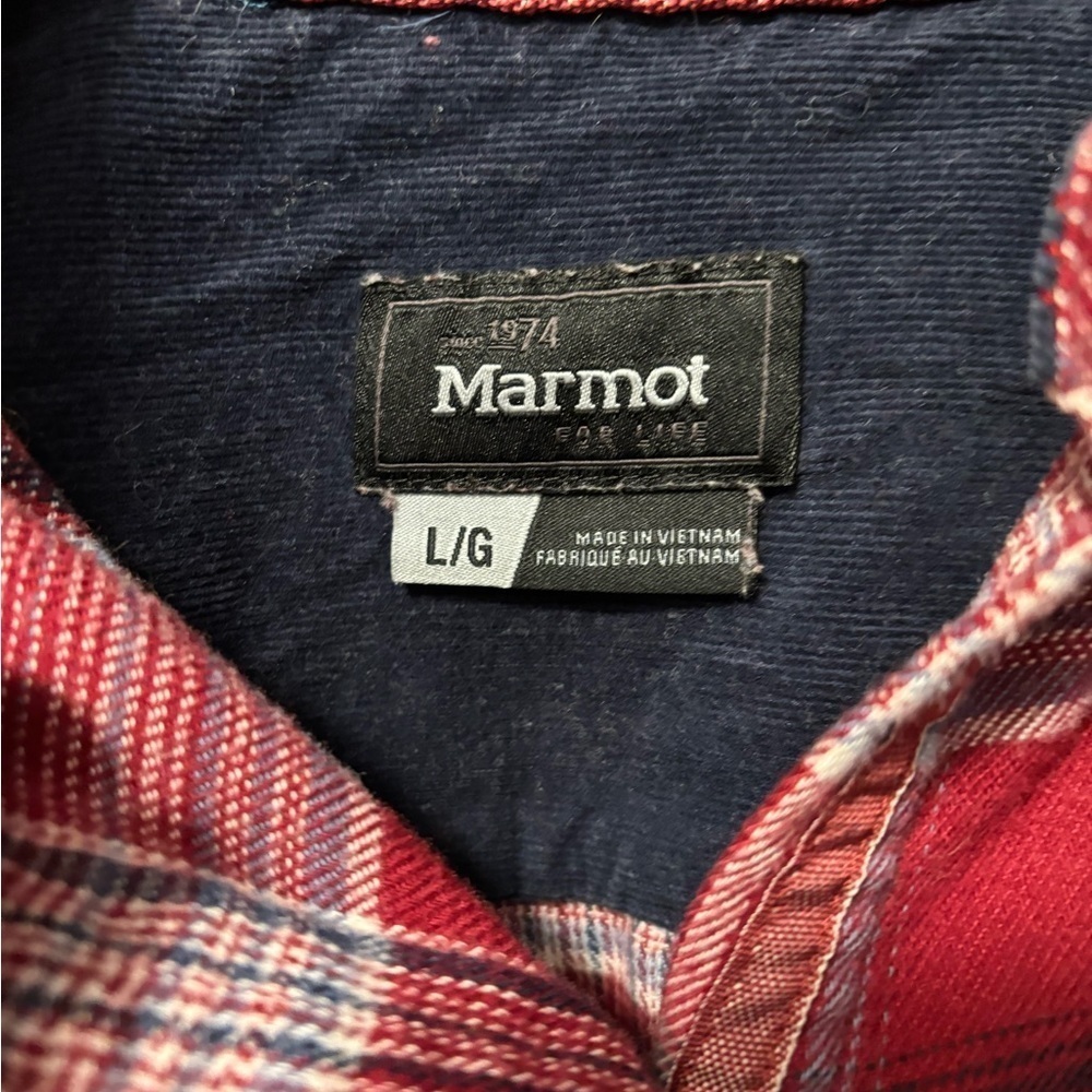 Red Plaid Women’s 's Shirt - Picture 2 of 3